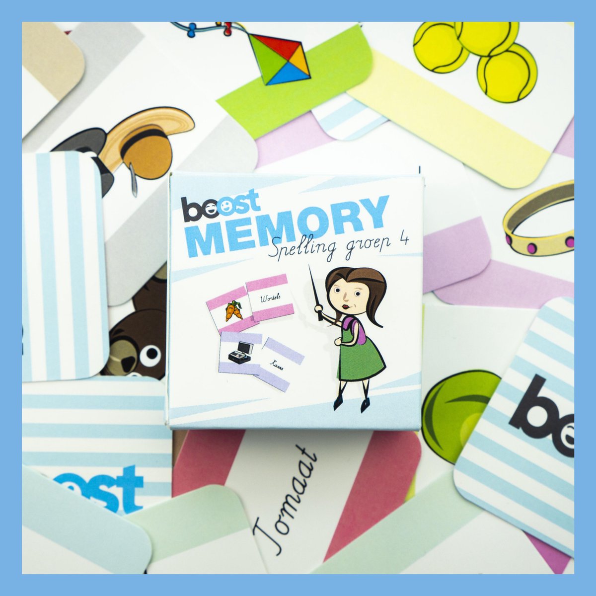 Memoryspel Spelling groep 4