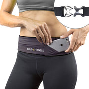 KW® Hardloopriem Unisex | Volledig verstelbare sluiting runningbelt | Fitnessriem sleutelclip | Geschikt voor alle telefoons | Riem belt running sport rennen | Voor training in fitnessclub oefeningen fietsen hardlopen