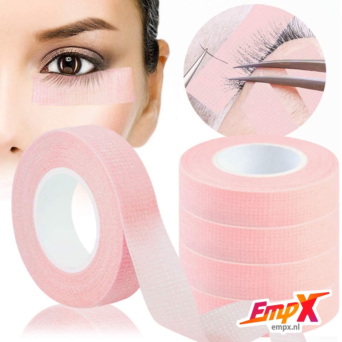 Wimper tape- Wimperextensions - Wimperlift - beautytape -Medische Tape Valse Wimpers- tool - huidvriendelijk - Medisch Tape 1