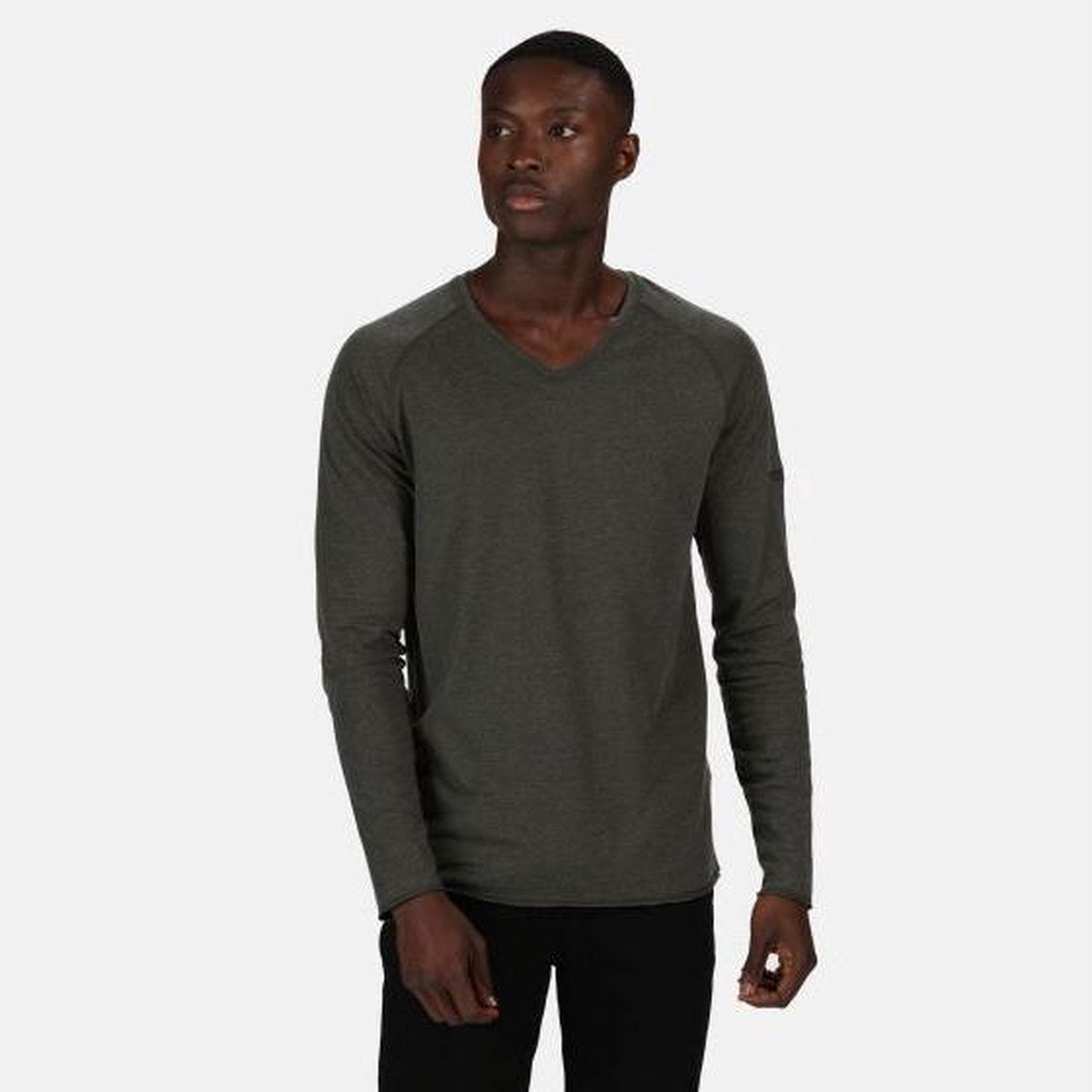 Kiro II Coolweave Lichtgewichte t-shirt met lange mouwen van Regatta voor Heren van biologische Coolweave-jersey