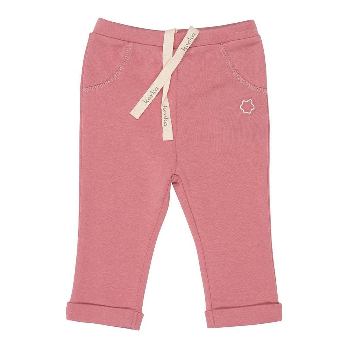 Koeka Baby broekje Luc - 74/80 - old pink