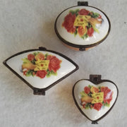 MadDeco - pillendoosje - porselein - 3 stuks - set(16)