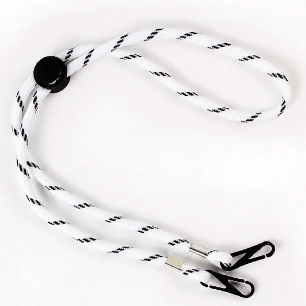 MaxedMore Mondmasker Koordjes – Mondkapje houder – Earsaver –Lanyard – Koord – Zonnebrilkoord – Bril Koord - Met Oorstopper – 5 Stuks – Wit