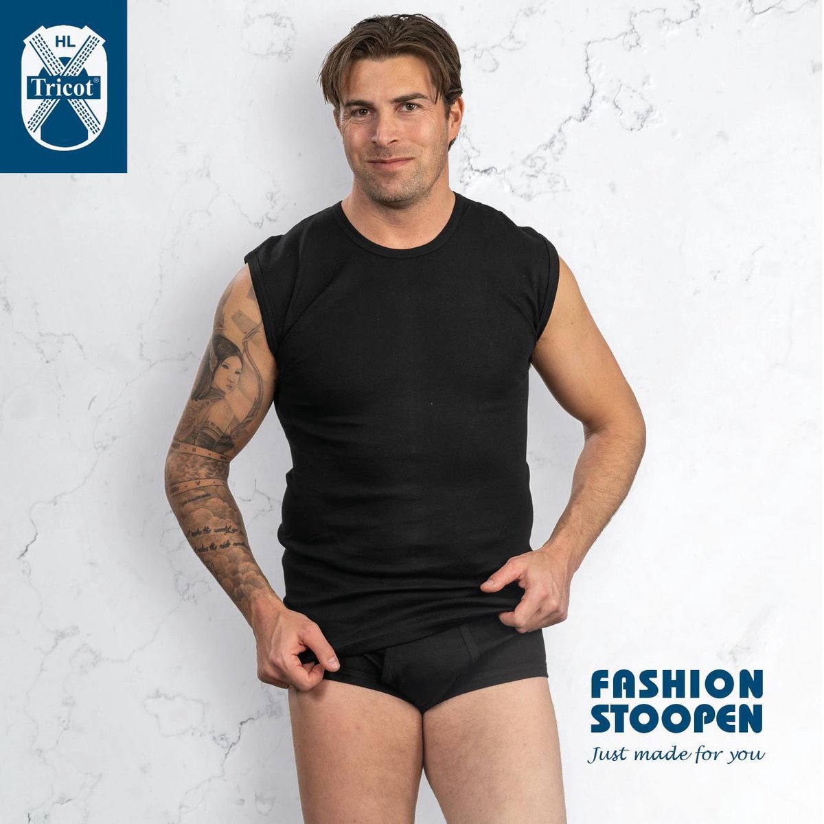 Tino/ hemd ZM zwart -Medium