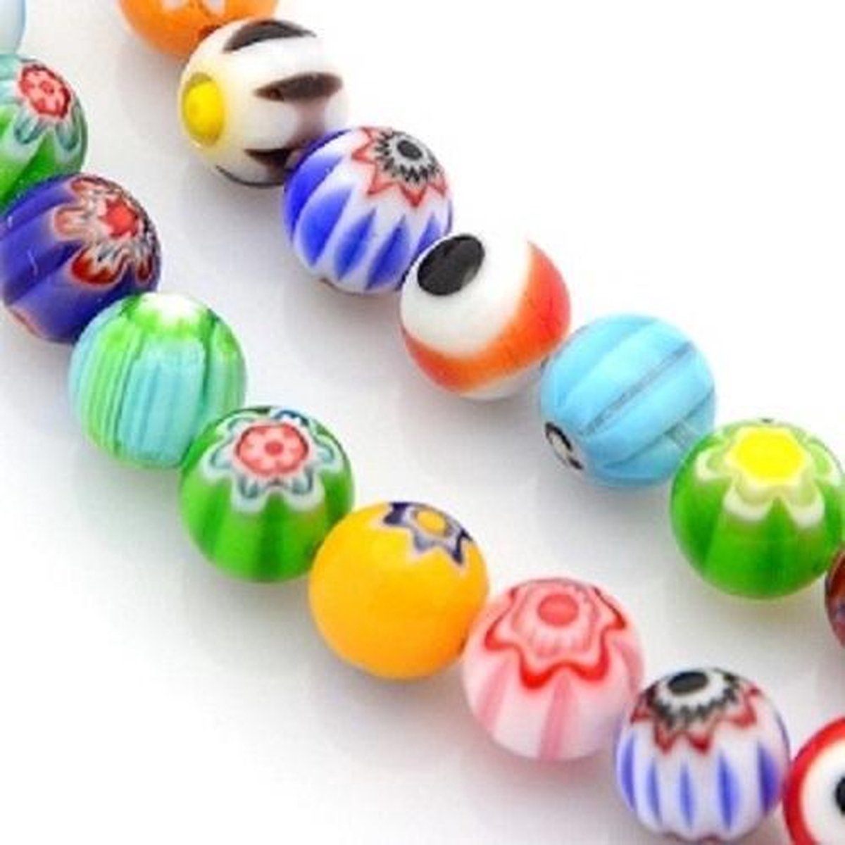 Millefiori glas
