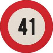 Bierviltjes 41 jaar | Bierviltjes 20 stuks | Bierviltjes verjaardag| Bierviltjes gefeliciteerd