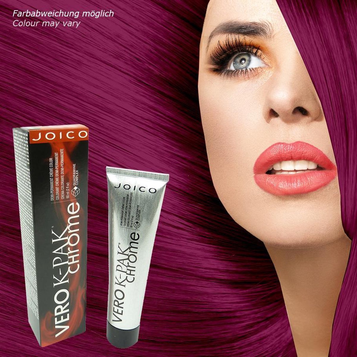 Joico - Vero K-PAK Chrome Demi Permanent RM5 Burmese Ruby Haarkleur