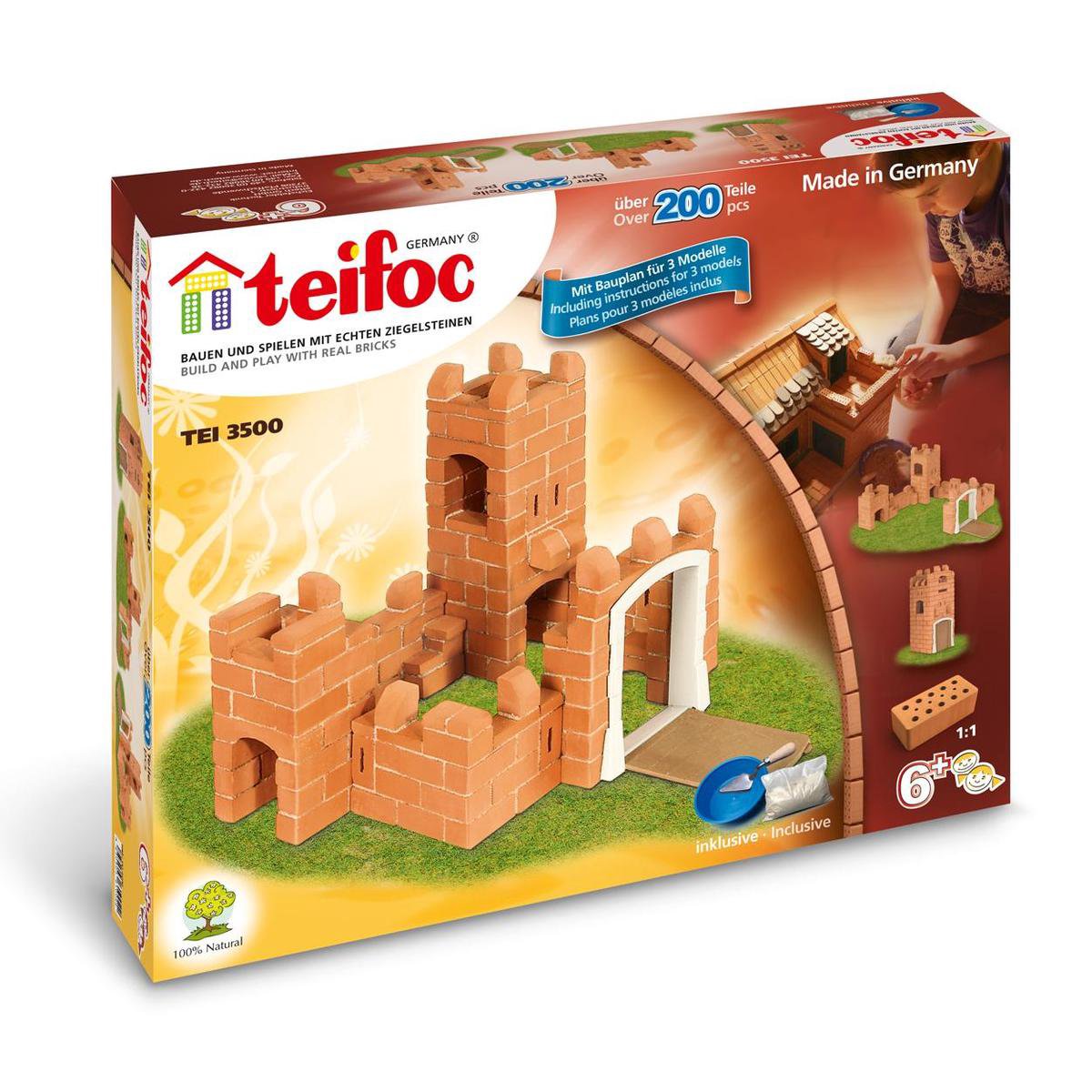 Teifoc Bouwdoos - Kasteel - 3 Modellen