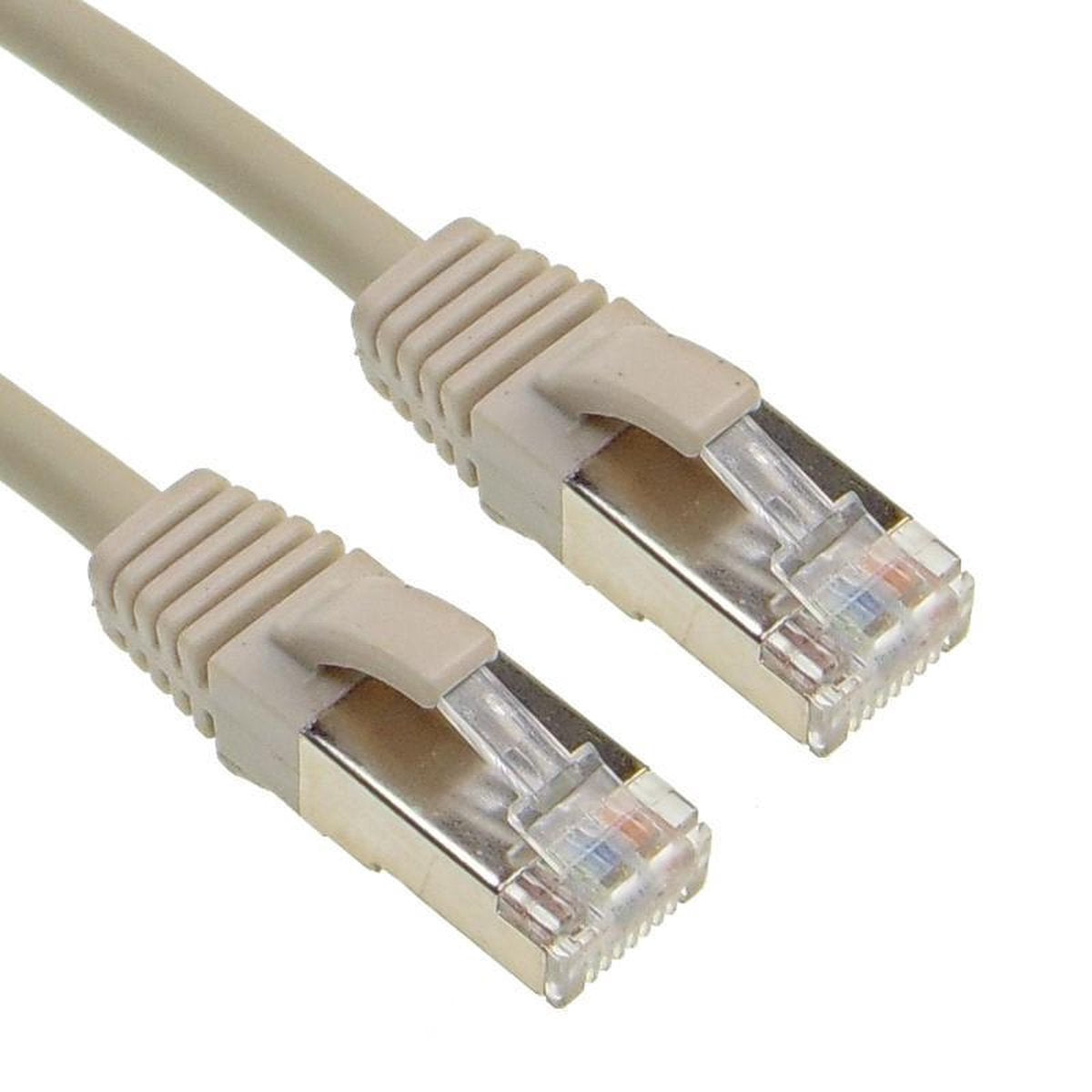 Netwerkkabel - Cat6a - 15 meter - Grijs