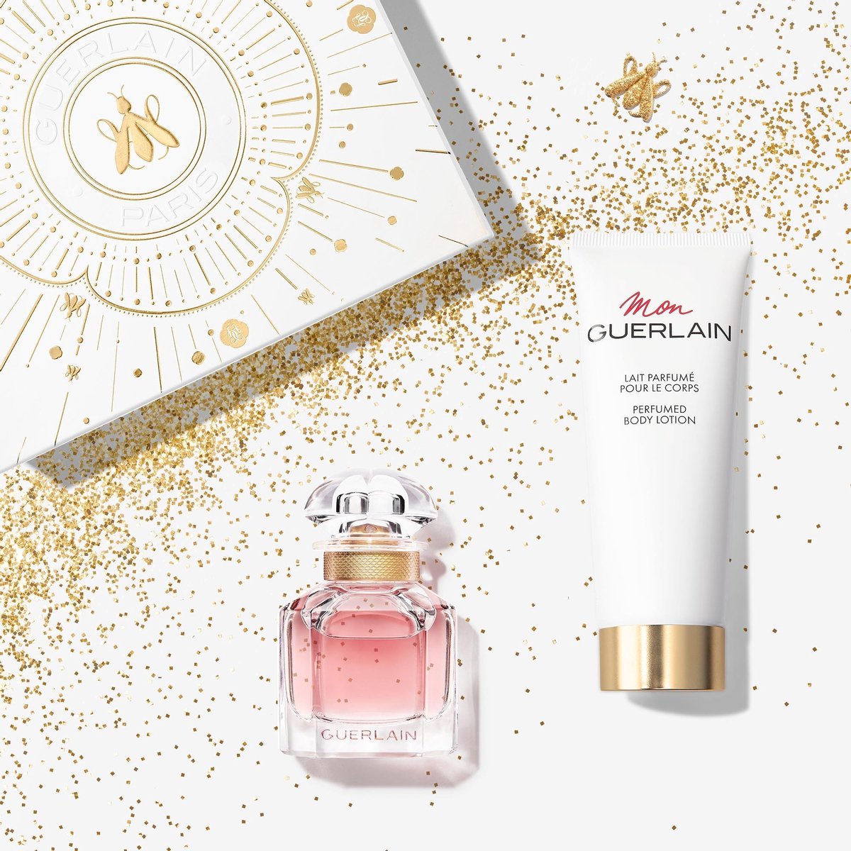 Guerlain - Mon Guerlain GIFTSET Eau de parfum Spray 30ml/Body Lotion 75ml - Eau de parfum