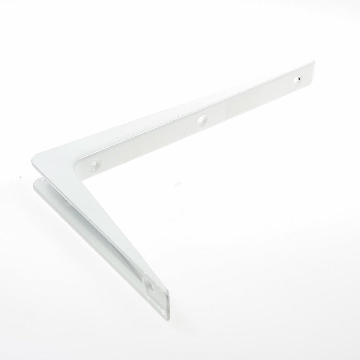 Dulimex ES 3302B Drager aluminium 200 x 300mm wit gelakt 0513.210.3302 (Prijs per 4 stuks)