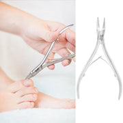 BeautyTools Nagelknipper/INOX Nageltang Speciaal Voor Ingegroeide Nagels - Ingroei Nageltang - Zeer Spitse Bek Voor het behandelen van Ingegroeide Teennagels - 15 mm (NN-0065)