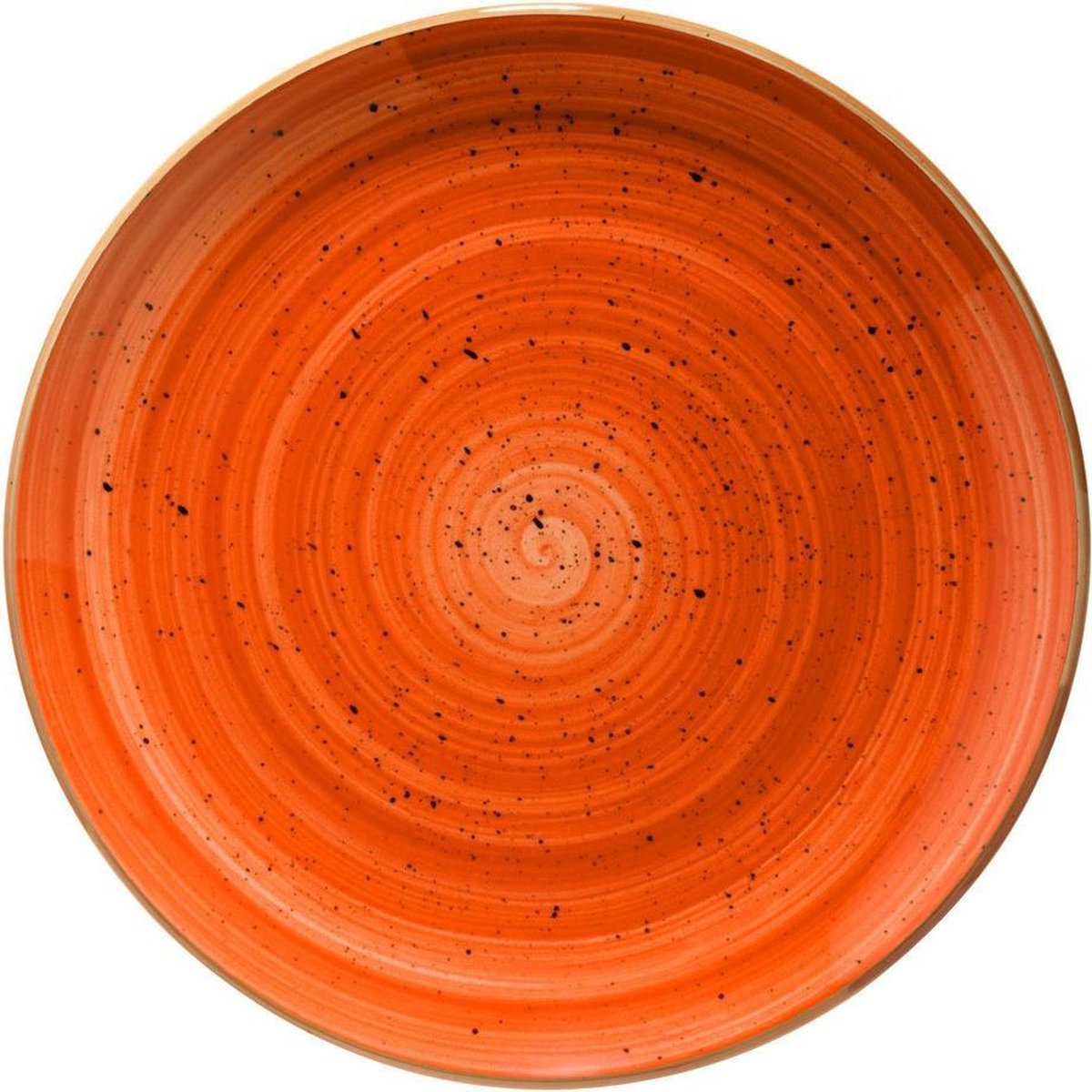 Bonna Diep bord 23 cm. Terracotta