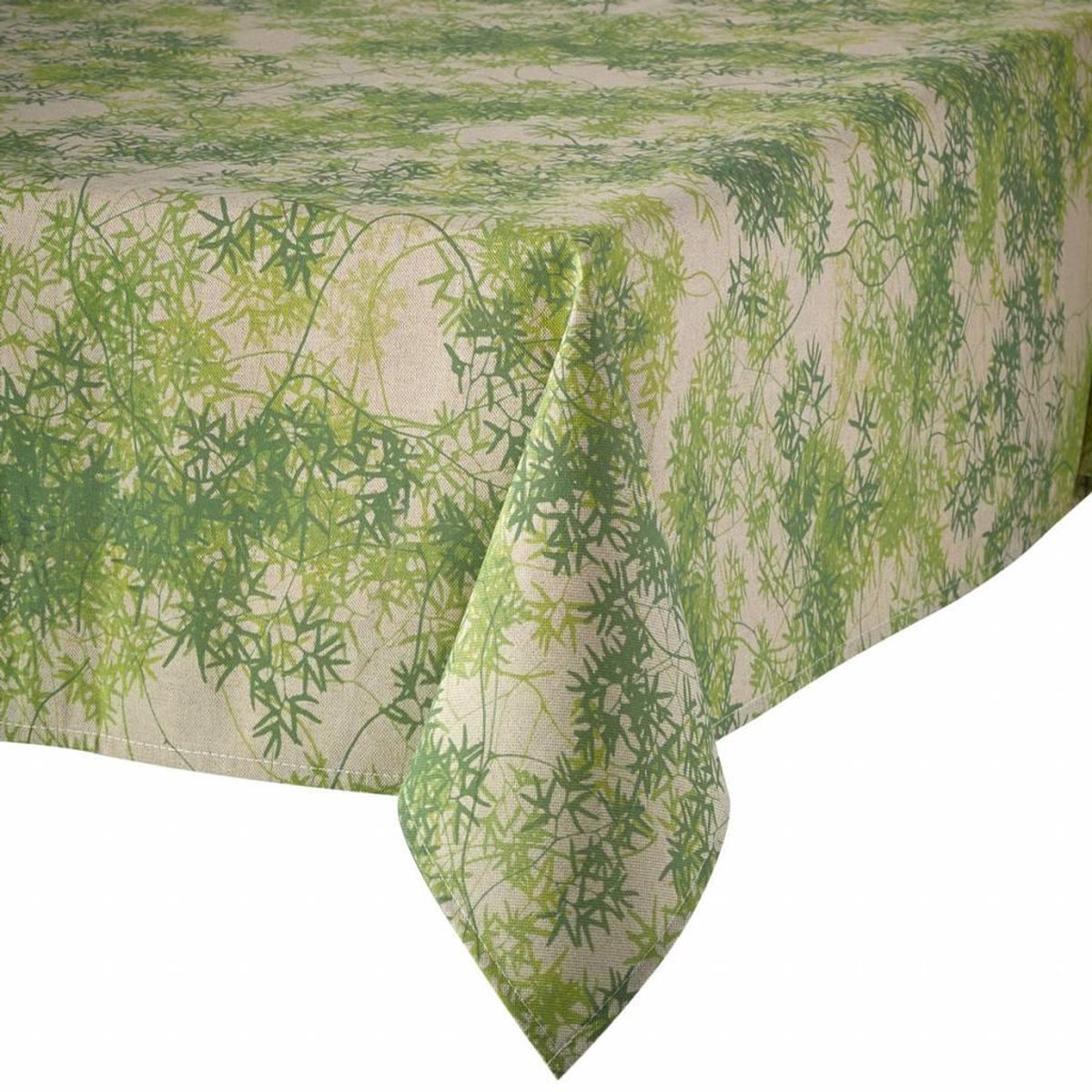 MixMamas Tafelkleed Gecoat Tropical Green - 150 x 250 cm
