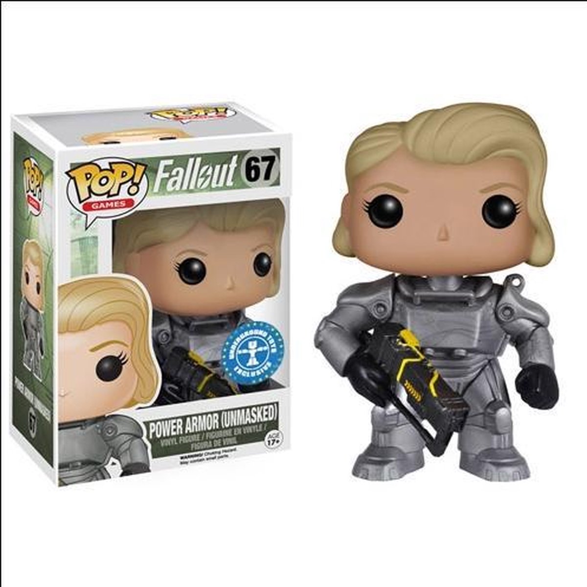 Pop! Games: Fallout - Female Warrior In Power Armor LE