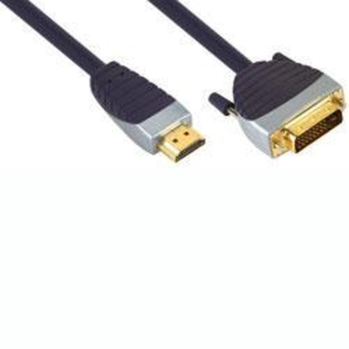 Bandridge - HDMI naar DVI kabel - 1 m - Zwart