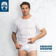 Tino/ hemd KM getrokken naald -XL