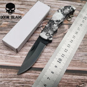 Allesvoordeliger - Doom blade zakmes skulls