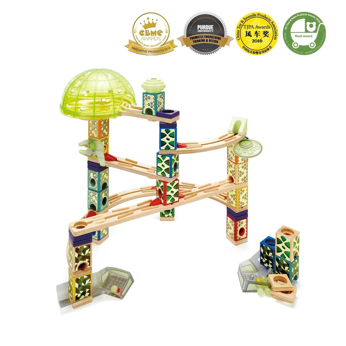 Hape Quadrilla  Space City - Knikkerbaan