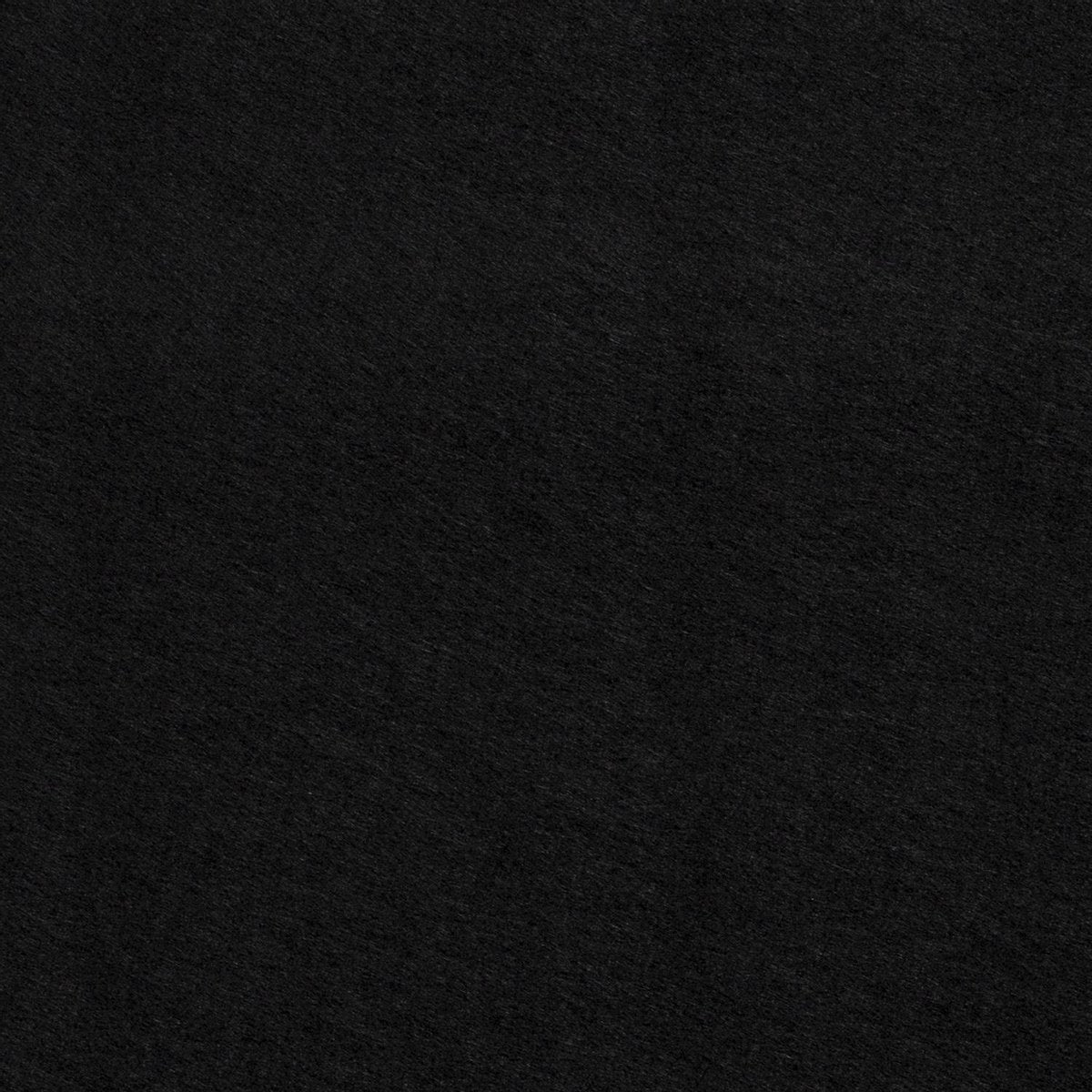 Glim® Vilt op rol  3mm - Vilt vellen - Hobbyvilt - Tassenvilt - per meter - Hobby vilt- 90x100cm - A+ kwaliteit - Zwart