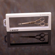 Kiepe Set professionele schaar anatomisch vormgegeven kleur: luxury gold