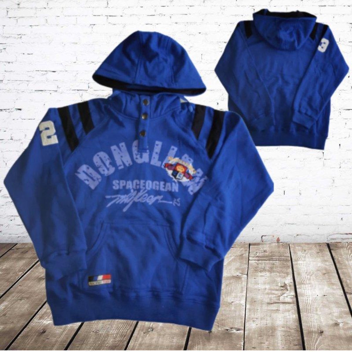 s&C Hoodie blauw chilong 16