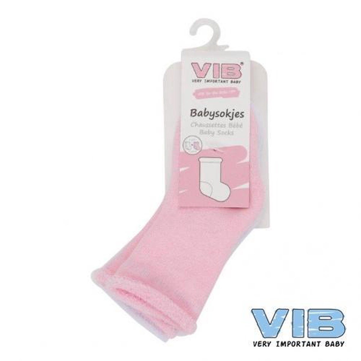 Set sokjes roze & wit