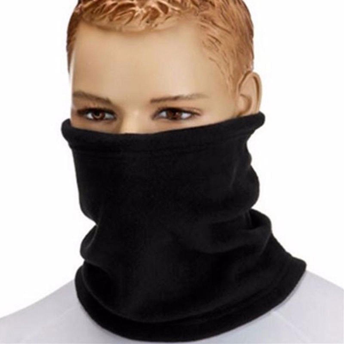 Warme nekwarmer/sjaal polar fleece neck buis voor oor warmer
