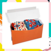 Sneakersokken heren | Sneakersokken dames | Giftbox enkelsokken Blue | vaderdag | cadeau