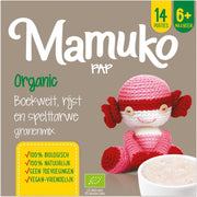 Mamuko biologische pap 6+ mnd. - boekweit