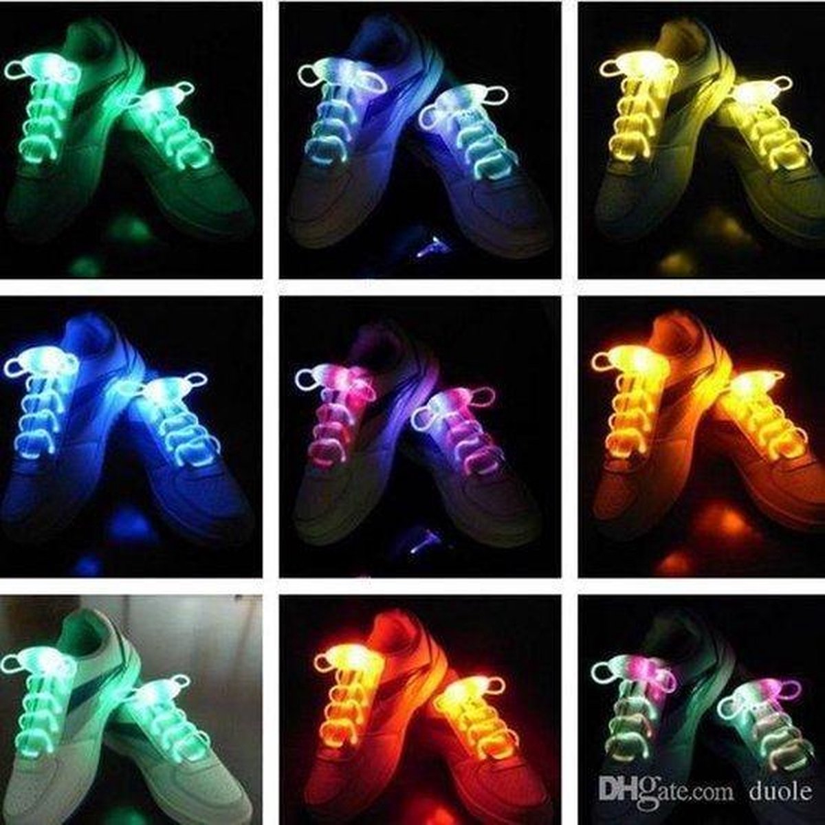 led veters van Versteeg® - led veters - lichtgevende veters - lightsome veters