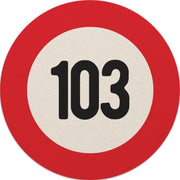 Bierviltjes 103 jaar | Bierviltjes 20 stuks | Bierviltjes verjaardag| Bierviltjes gefeliciteerd