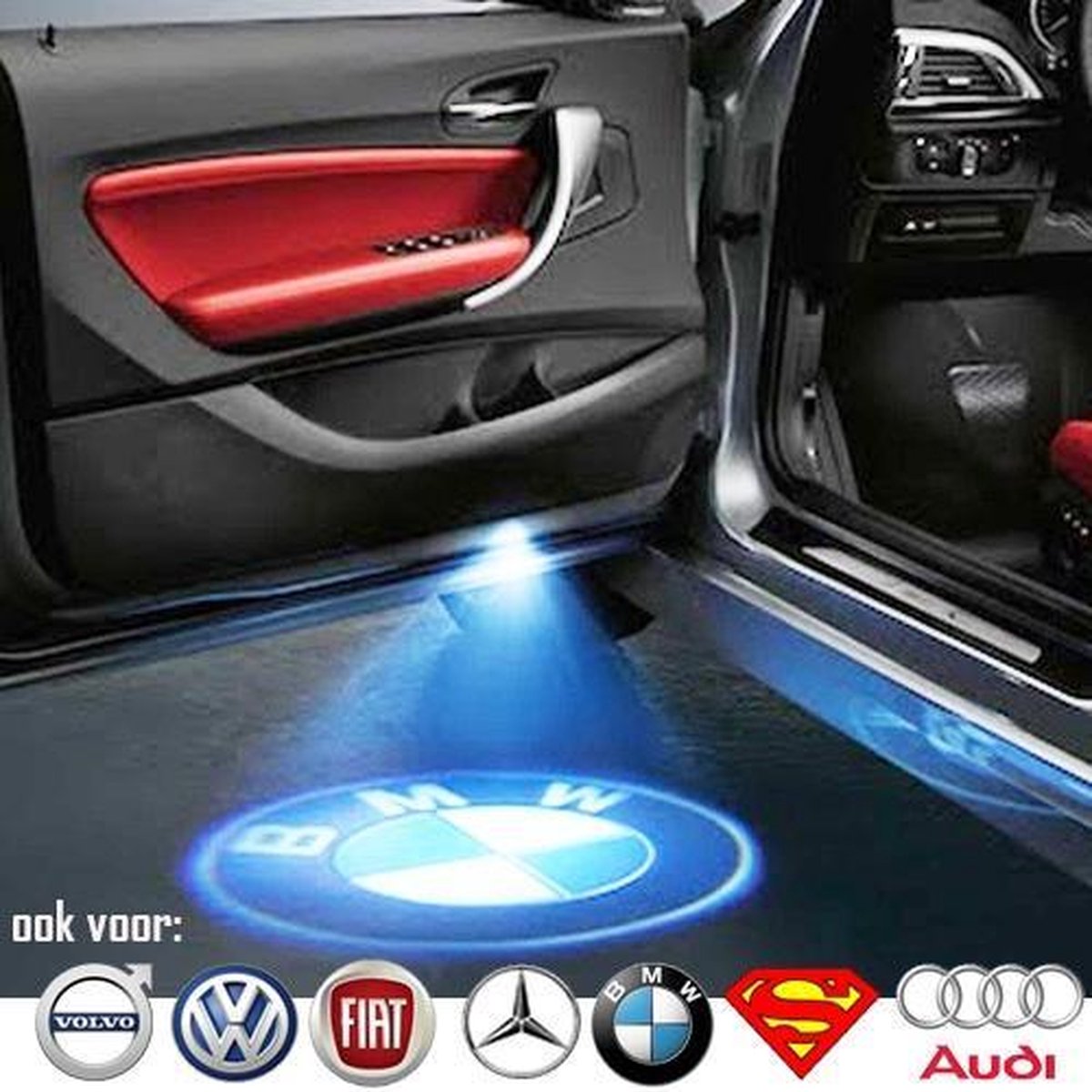 Auto deurlogo projector BMW ǀ Pride Kings®