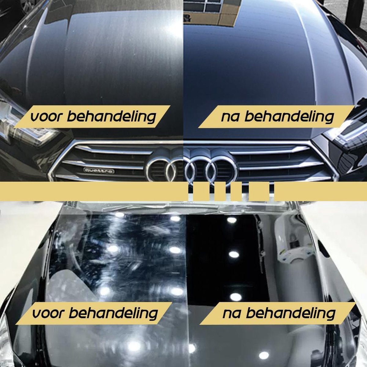 1+1 GRATIS Godshine Quick Coat - Complete Coating Set Inclusief 2 Premium Micro Vezel Doeken - 50% Korting Nano Schild Lente Feest