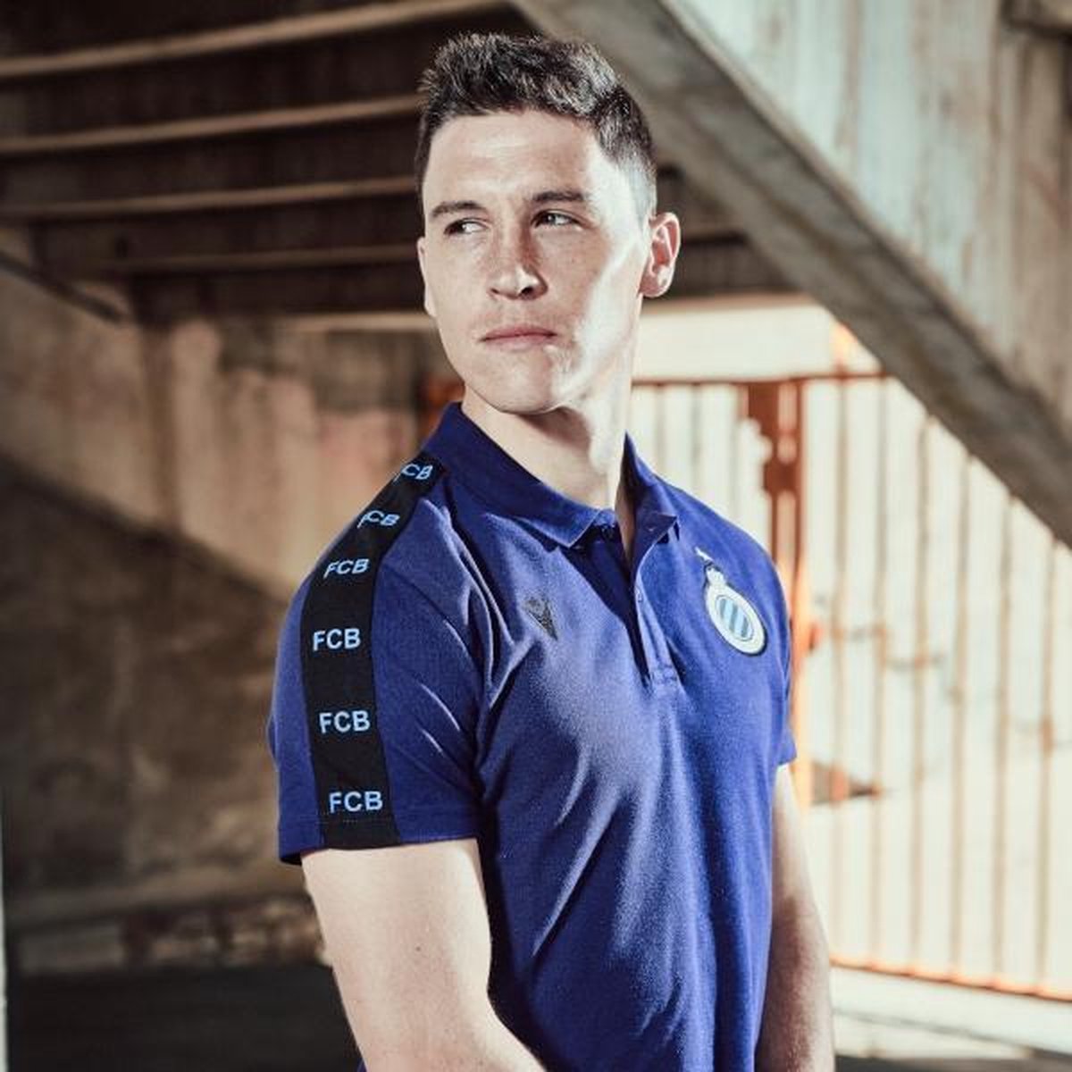 Fan polo Macron FCB