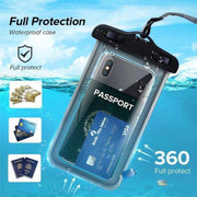 Waterbestendige telefoonhoesje-Telefoon Waterdichte zwem Hoes-Mobiele hoes Swimming-Waterproof Bag -Case -Pouch-Universeel-Geschikt voor Alle Smartphones