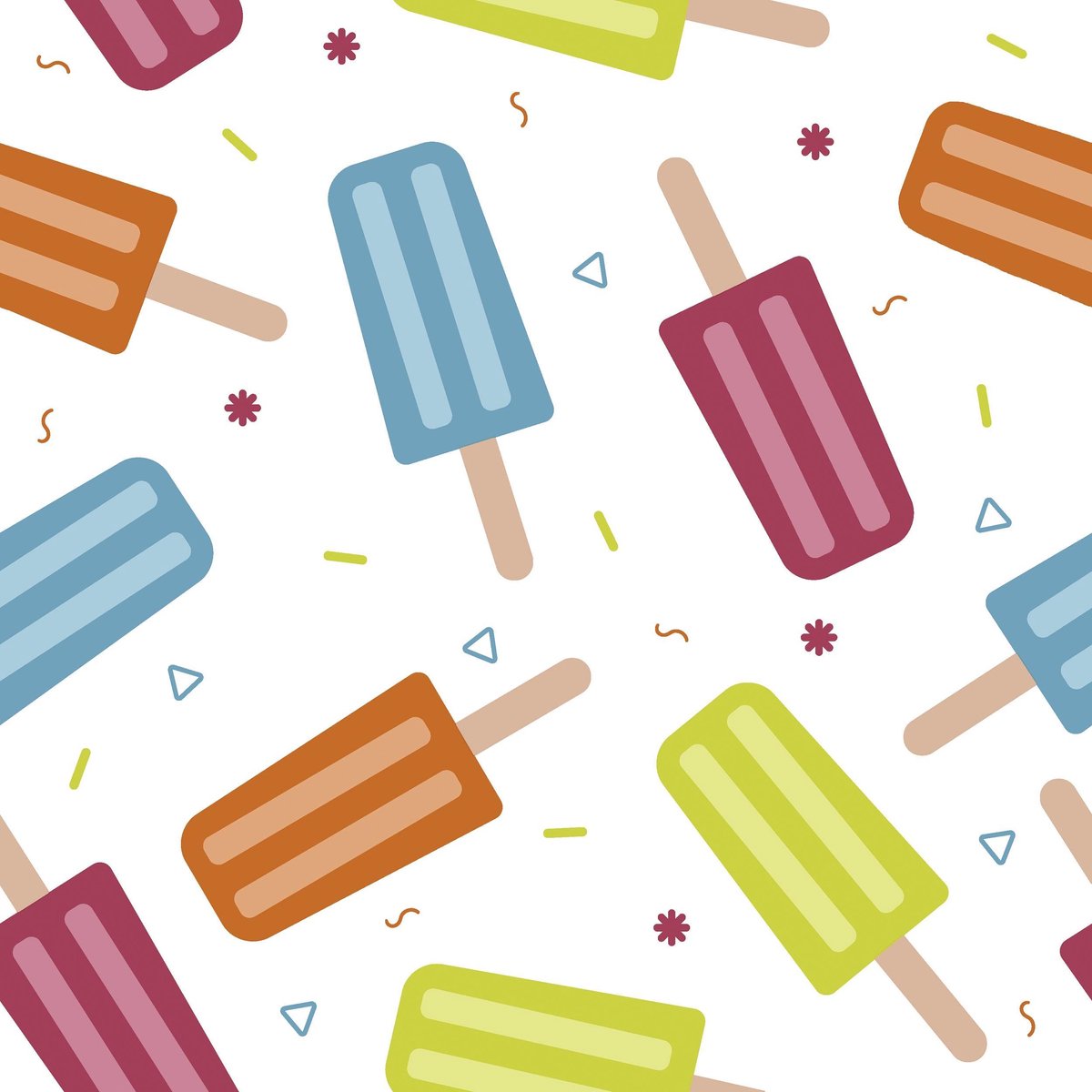 Duni Servetten Ice Cream 3-laags 33 X 33 Cm Papier 20 Stuks