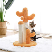 Baymate Leuke Cactus Huisdier Krabpaal Speelgoed met Bal Krabpalen voor Katten Kitten Klimmen Boom Kat Speelgoed Beschermen Meubels AMT0066OG M