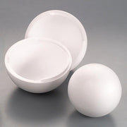 Styropor bal 25cm tweedelig - 3 STUKS.