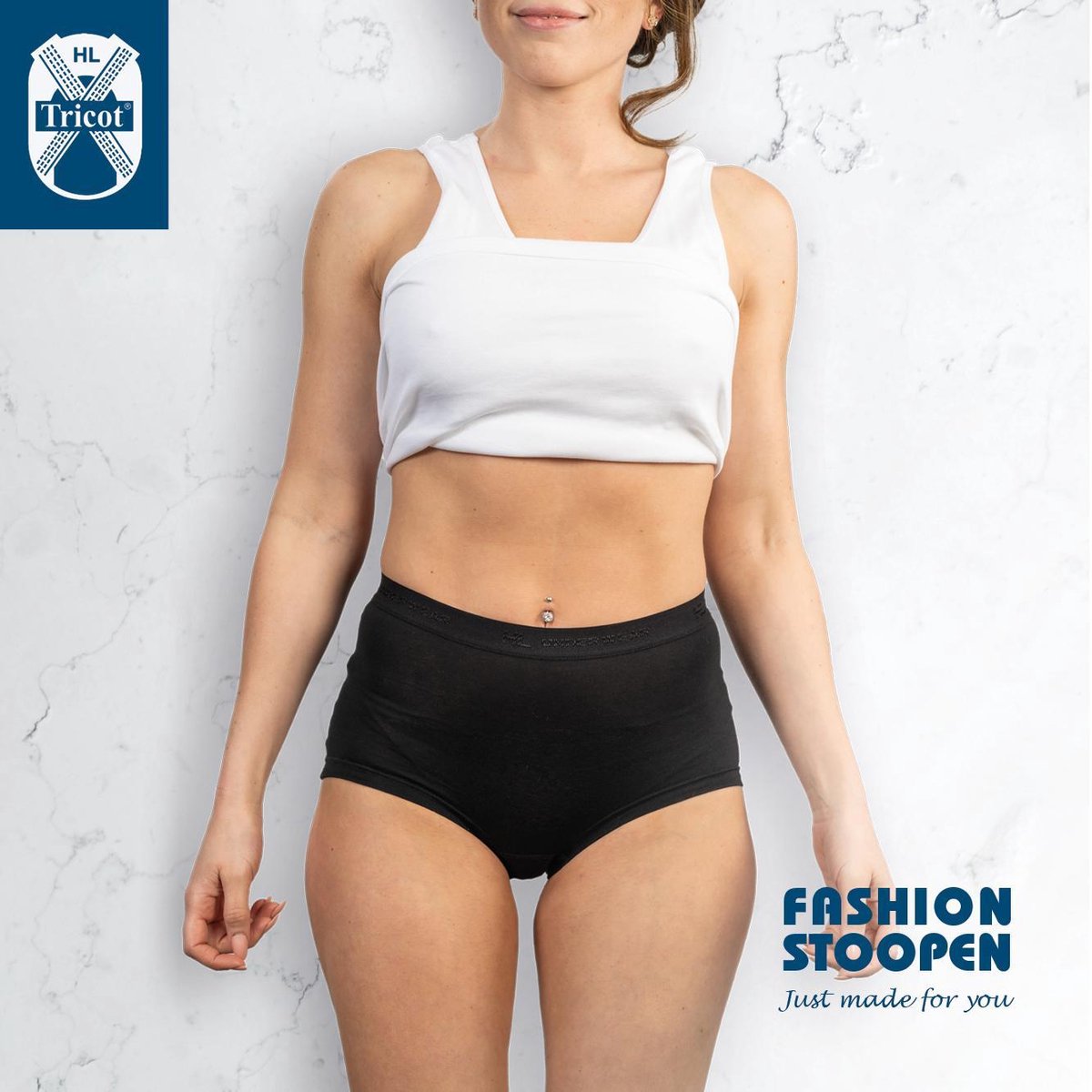 boxer basic zwart -XL