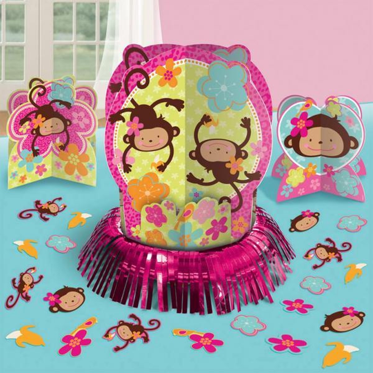 3 Table Decorating Kit Monkey Love