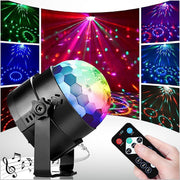 Achaté Discolamp met Afstandsbediening - voor Kinderen en Volwassenen - Feestverlichting - Disco Bal - Discoverlichting - Disco Lamp