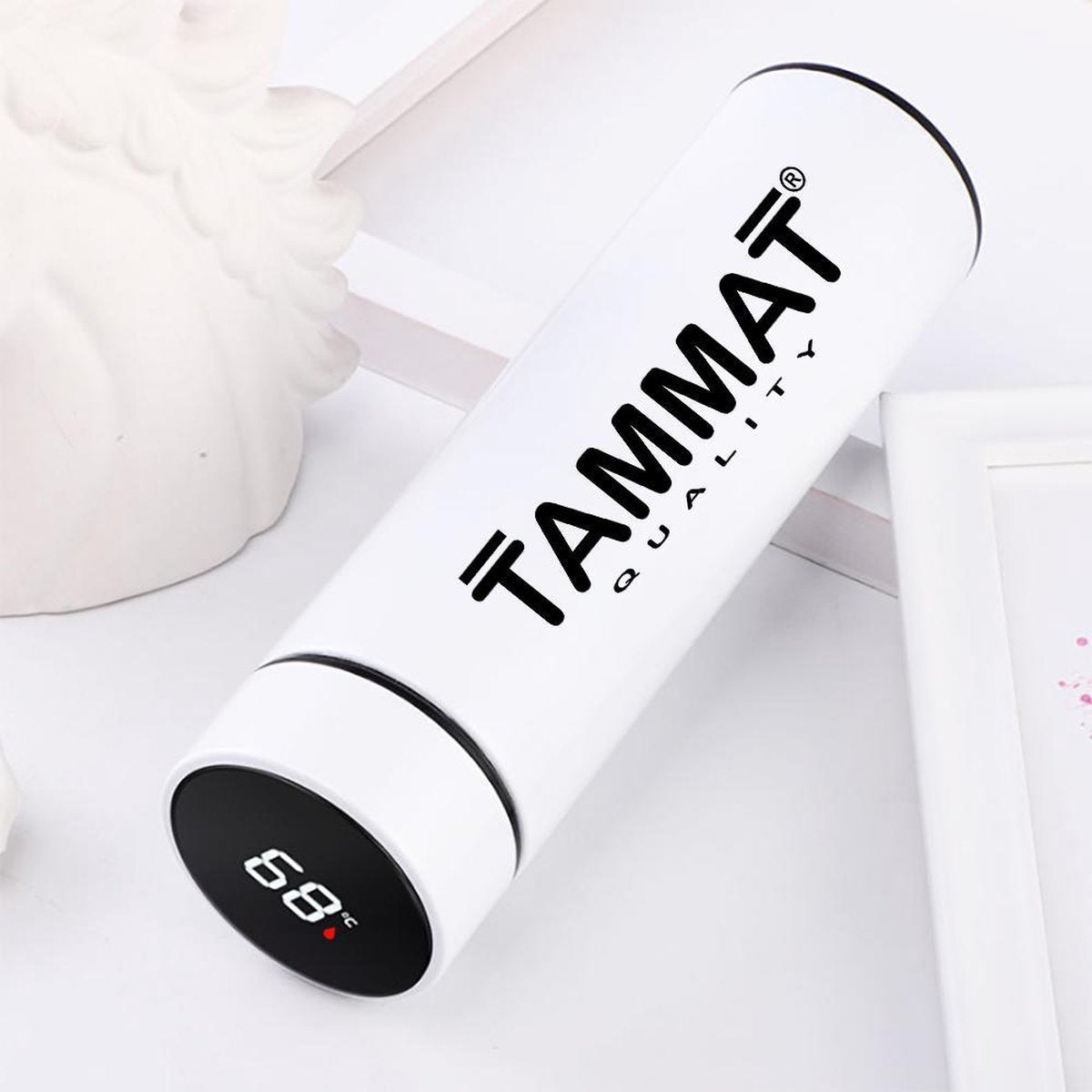Slimme Thermosfles met LCD temperatuur Display - Curver Isolatiefles 0