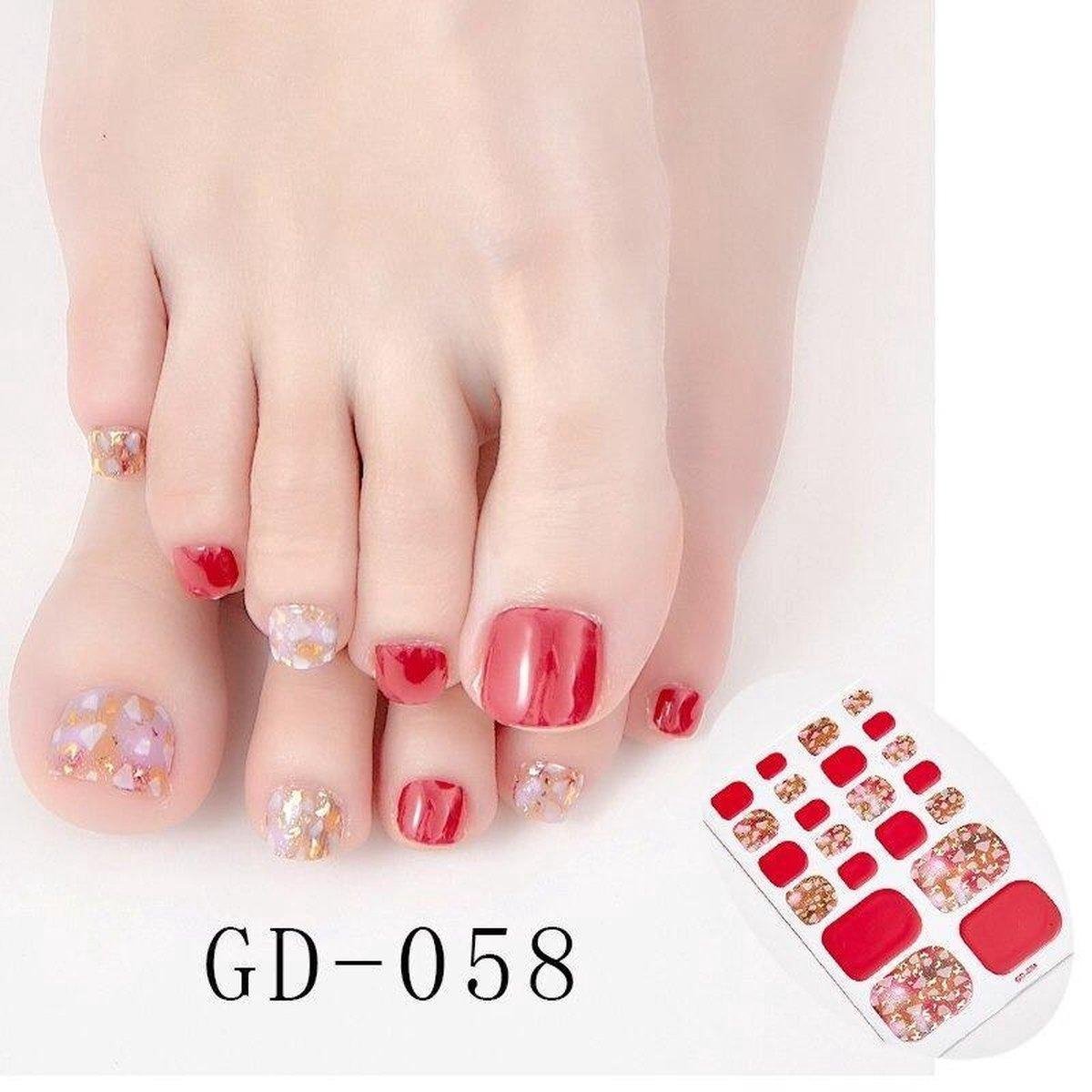 Prachtige Teen NagelStickers/ 1 vel 