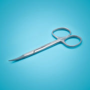 BeautyTools Professioneel Lange Nagelschaar voor Vingernagels en Teennagels - Pedicure en Manicure Schaar - Gebogen snijvlak – 12 cm (NS-0843) INOX