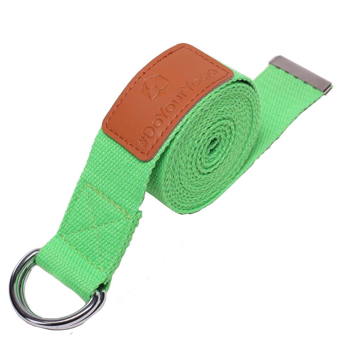 #DoYourYoga - Yogariem - »Amita« - 100% polyester met stabiele metalen ringsluiting - 260 x 3