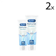 Durex Glijmiddel Natural - Hydraterend - 100% natuurlijk - 100ml x2