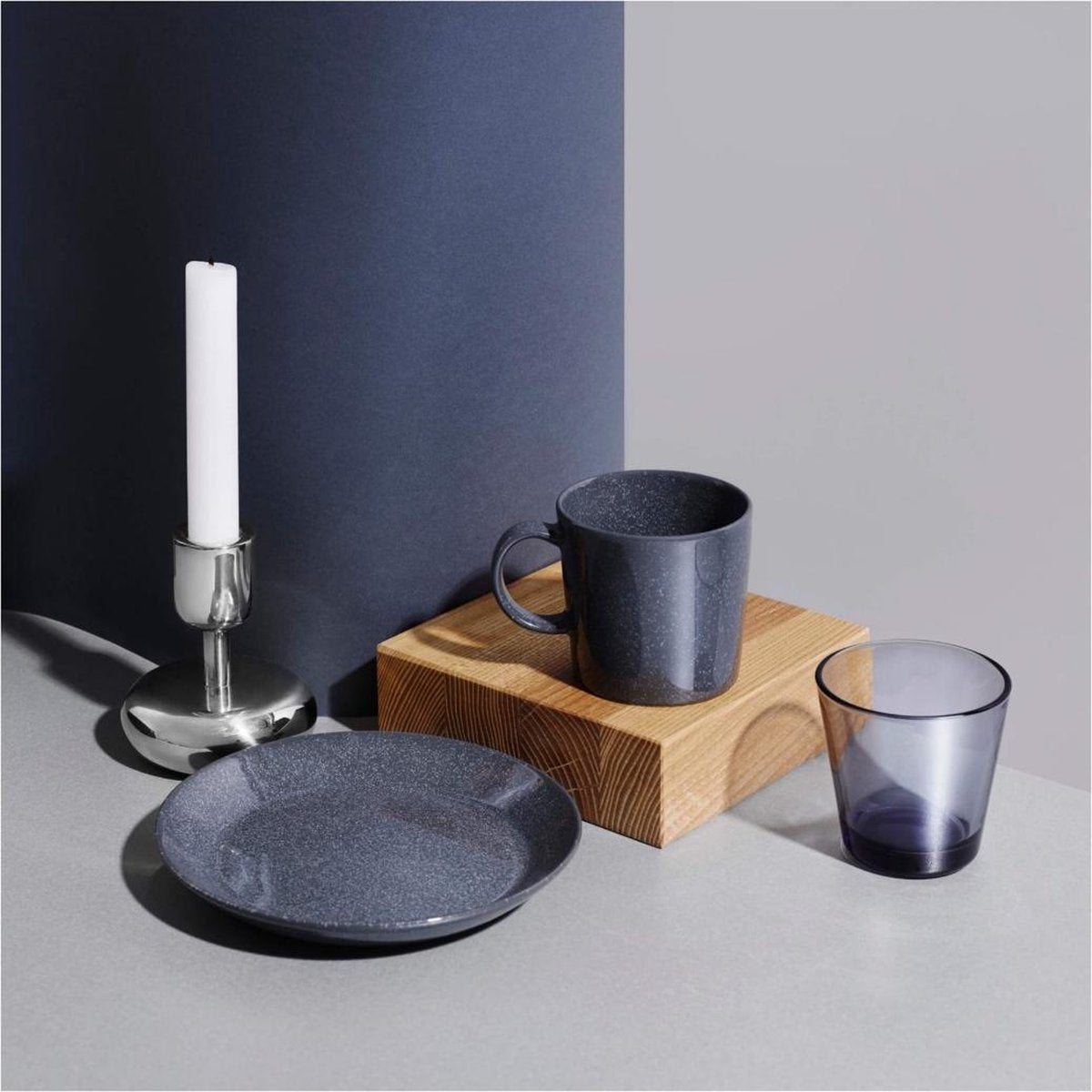 Iittala Teema Bord - 17 cm - Dotted grey
