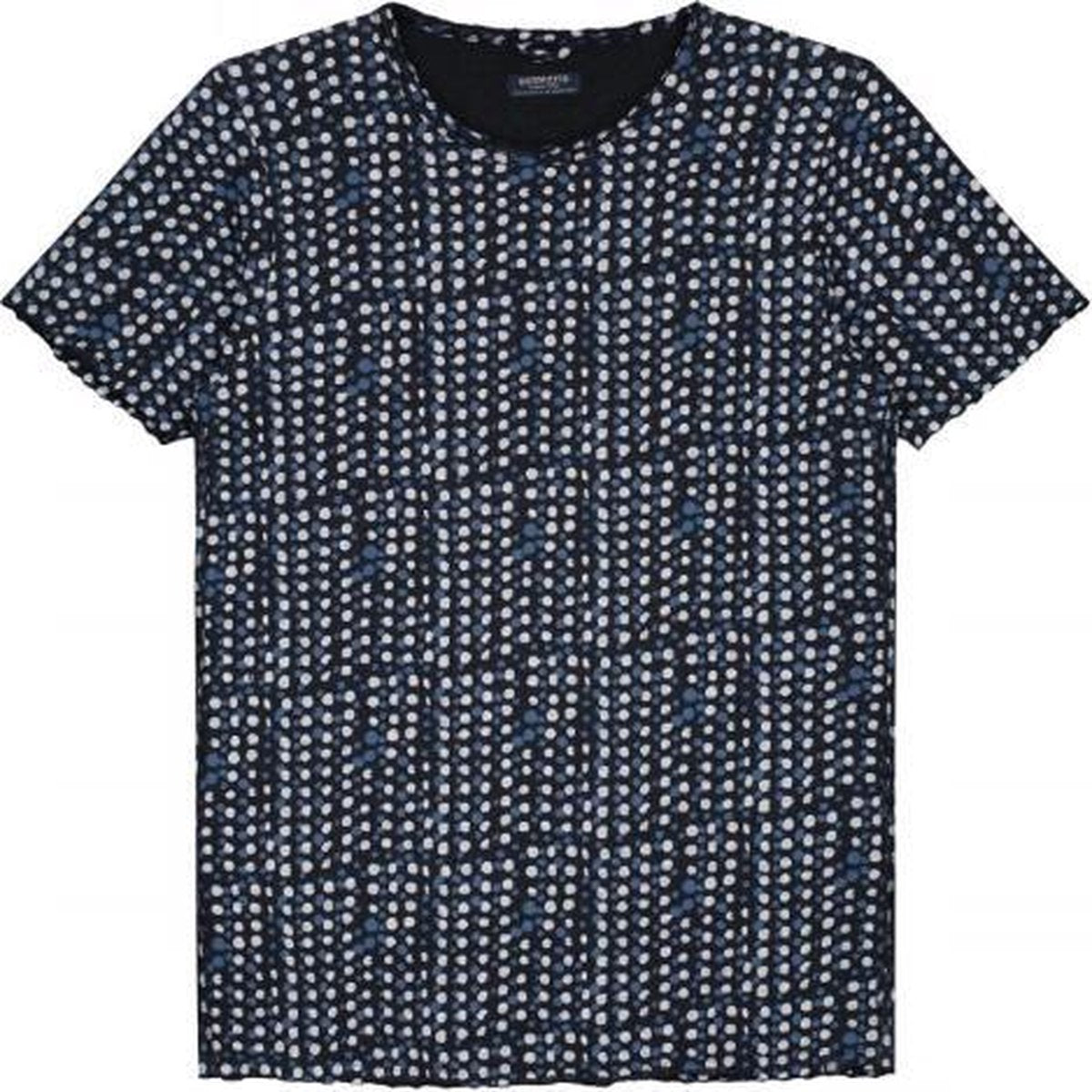 Dstrezzed T-shirt Print Navy Melange (202375 - 650)
