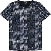 Dstrezzed T-shirt Print Navy Melange (202375 - 650)